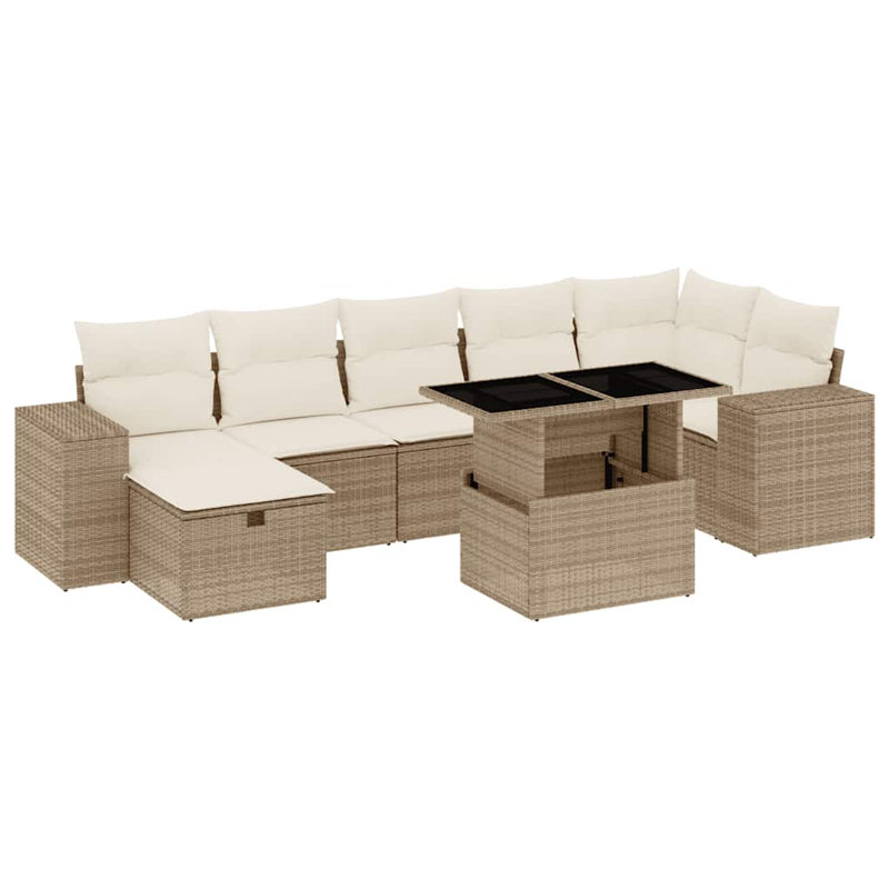 Ensemble de canapé de jardin Vidaxl