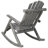 Wooden Porch Rocker Chair,Durable Wooden Porch Rocker Chair,Fir Log Rocking Chair,Patio Rockers For Outside,Garde.Light Gray Color-2076041719
