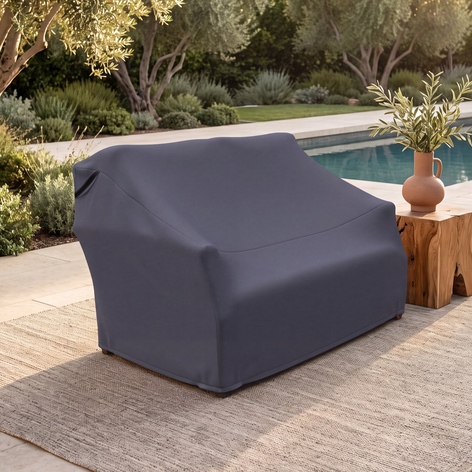 Samya Outdoor Patio Loveseat Cover