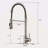 Commercial Kitchen Sink Faucet With Deck Plate-118350874