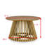 Table basse moderne minimaliste, table basse en bois massif, table basse de style nordique, conception simple, convient à la maison et au bureau-52013355