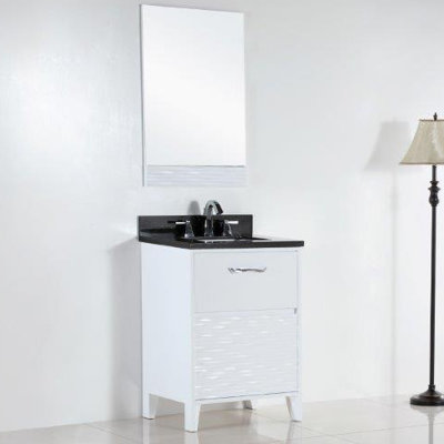 Macneil 24.49'' Single Bathroom Vanity with Top