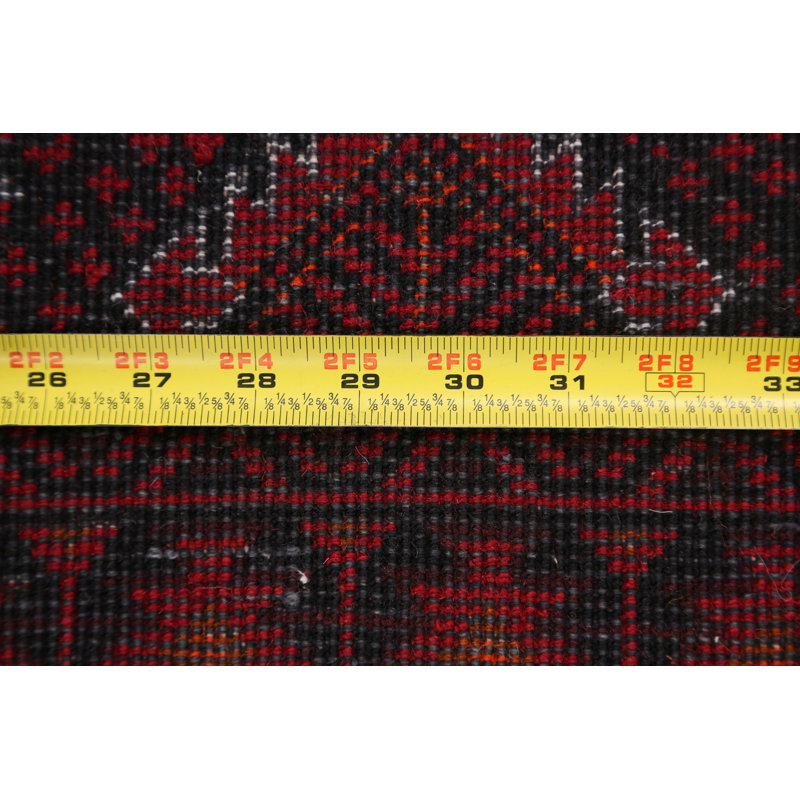 One-of-a-Kind 3'3" X 6'0" New Age Wool Area Rug in
