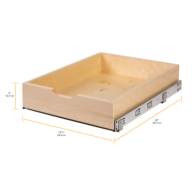 Tiroir , H 5 po x l 17,78 po x P 22 po