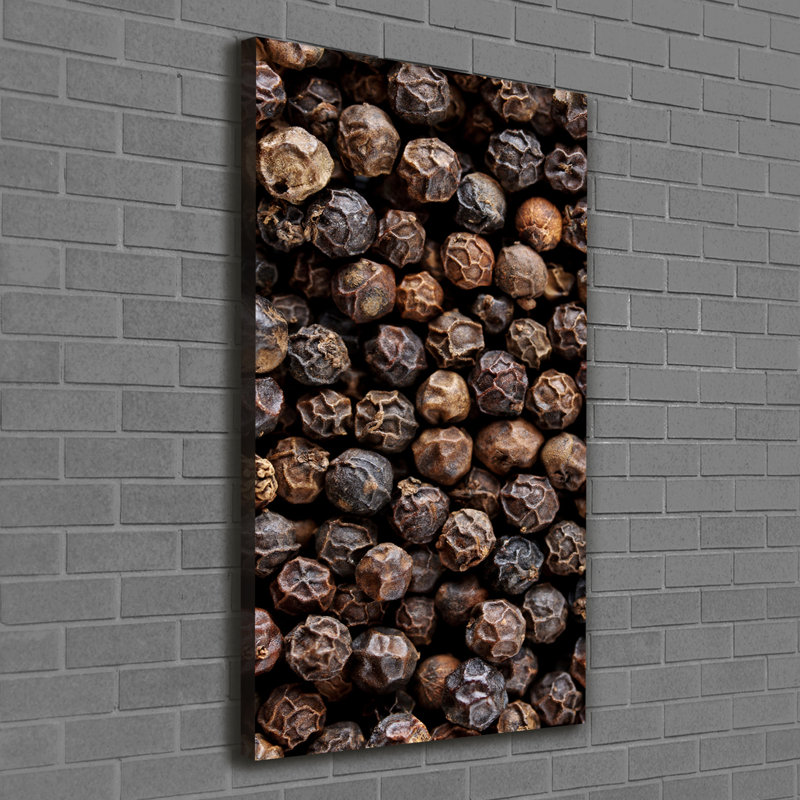 Grains Of Pepper - Wrapped Canvas Print