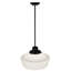 Luminaire suspendu 1 lumières scolaire single Moton