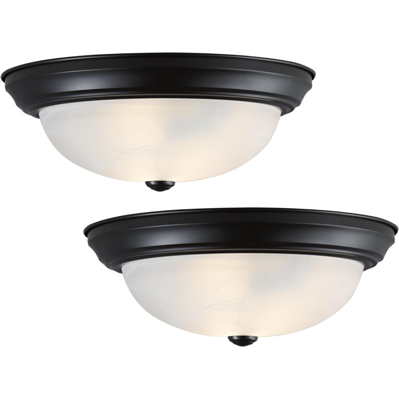 Sieda Glass Flush Mount