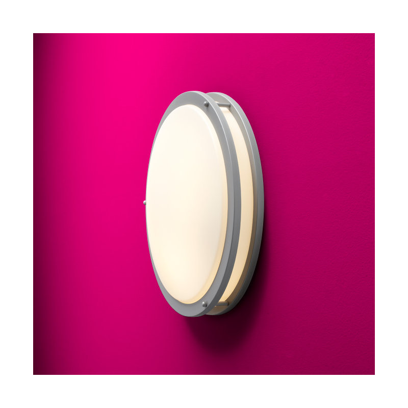 Oracle Acrylic Flush Mount, Graphite