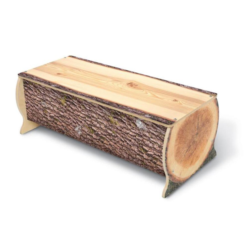 Banc à bûches Nature View Live Edge, 12"