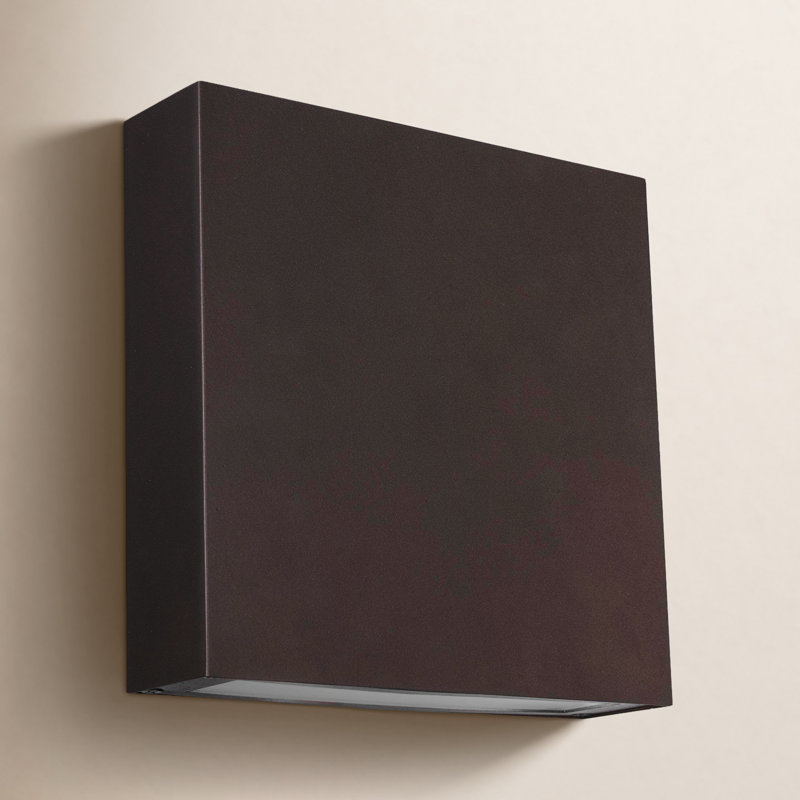 Applique murale en acier Doyce, Bronze