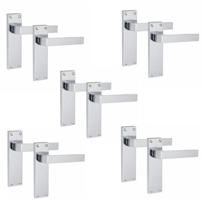 Latch Handle with Backplate