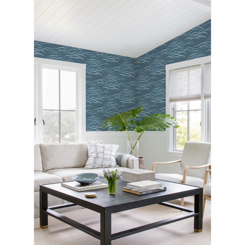 Abstract Wallpaper Roll, Blue