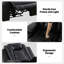 Fauteuil inclinable électrique avec rangement et USB pour le salon, cuir, noir