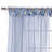 Elyse Polyester Sheer Curtain Panel Pair-74247126-74247130