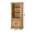 Recdo 170cm H x 75cm W Solid Wood Standard Bookcase-1184399419