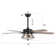 Gaspard 52'' Ceiling Fan with Light Kit