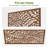 6ft. H x 4ft. W Metal Privacy Screen Fence Panel Leave Pattern-55887658