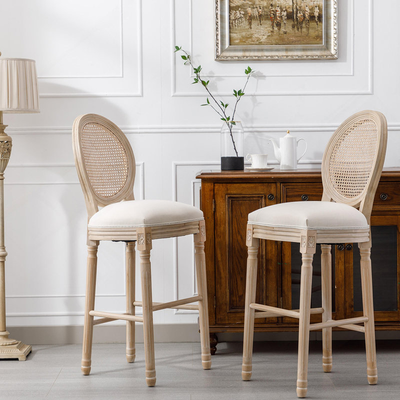 Tabourets de bar French Country, Tabouret de bar (siège d'une hauteur de 29,9 po)