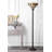 Orzechowski 70'' Brown Torchiere Floor Lamp