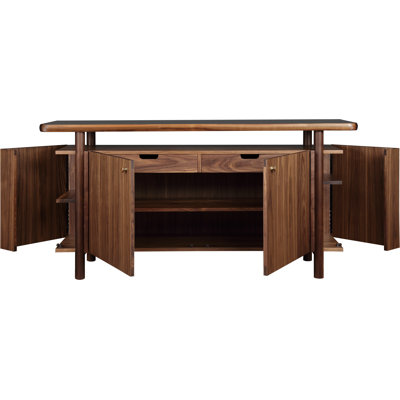 Walnut Grove Credenza - Wood Top