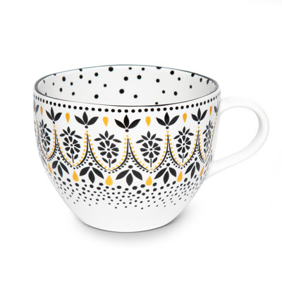 Sara Miller, Artisanne Noir - Mandala Mug