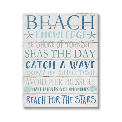 Art mural en toile tendue sur la plage, bleu turquoise et blanc
