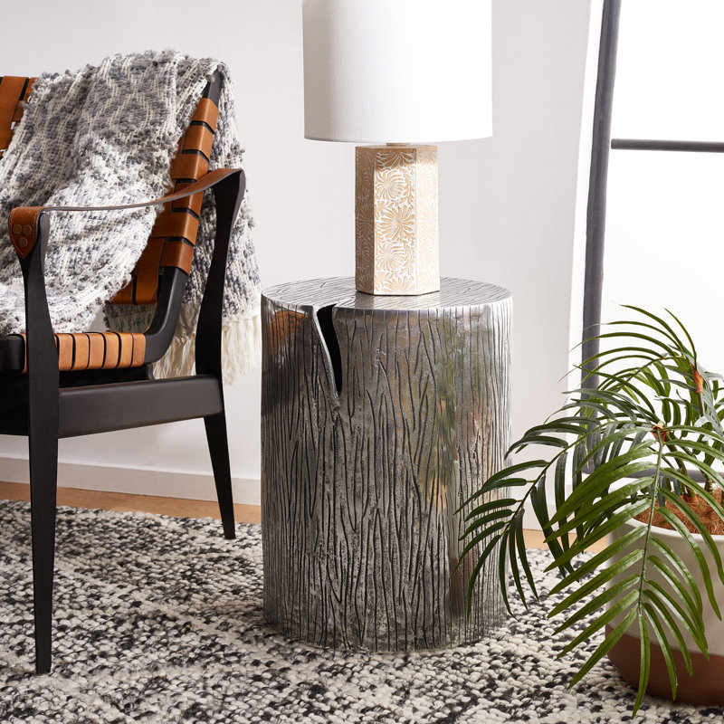 Silverd Aluminum Accent Stool