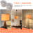 HonoDing Linen Drum Lamp Shade,11''X 8.85''