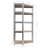 Shelf Storage Bookshelf Shelving Unit 5-Layer Steel and Engineered Wood-2056098100