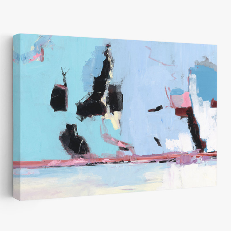 Pensée abstraite, 27 août - Résumés : Paysages contemporains, Art, H 16 po x l 24 po