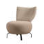 Fauteuil de chambre en chenille de L 25,2 po Beyer-1686324050