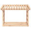 Firewood Rack 108x64.5x78 cm Solid Wood Pine-92590411