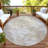 Machine Washable Indoor/Outdoor Jourdan ACN2387 Floral Rug-2090460340