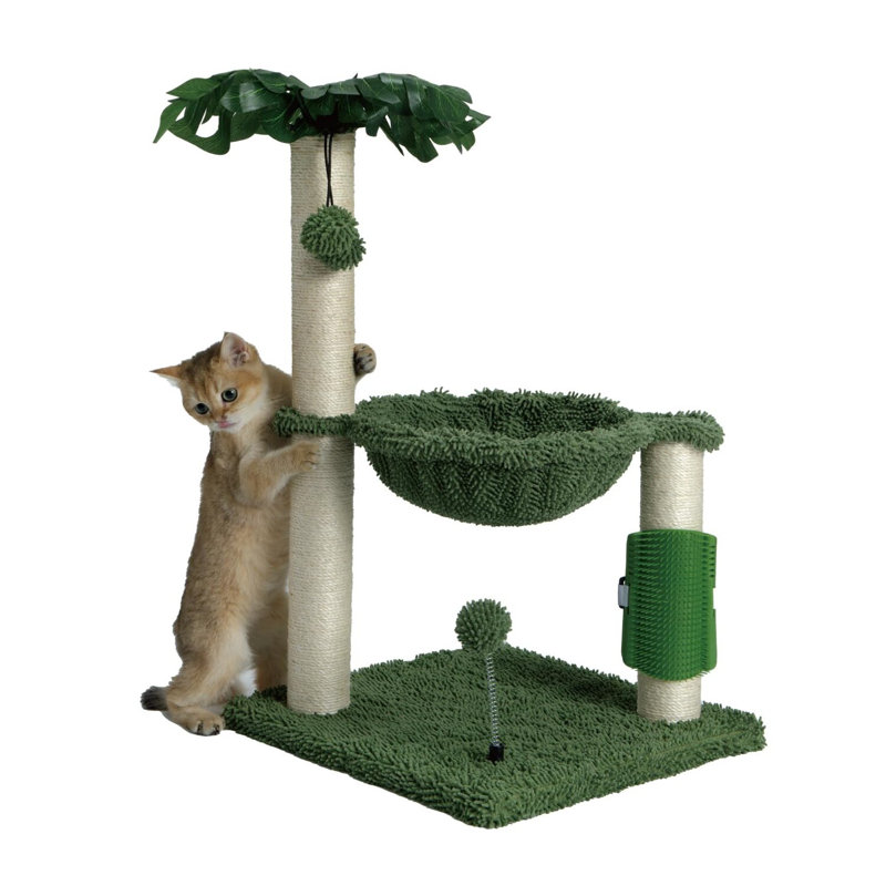 26" Small Cat Tree Tower for Indoor Kittens and Small Cats