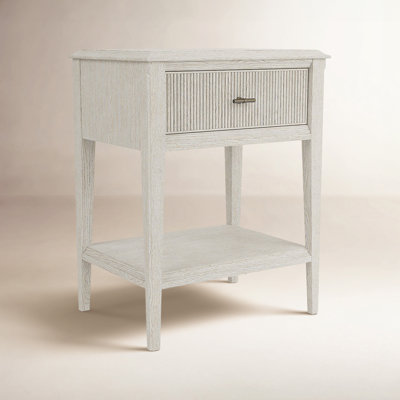 Ashwell 1-Drawer Oak Nightstand