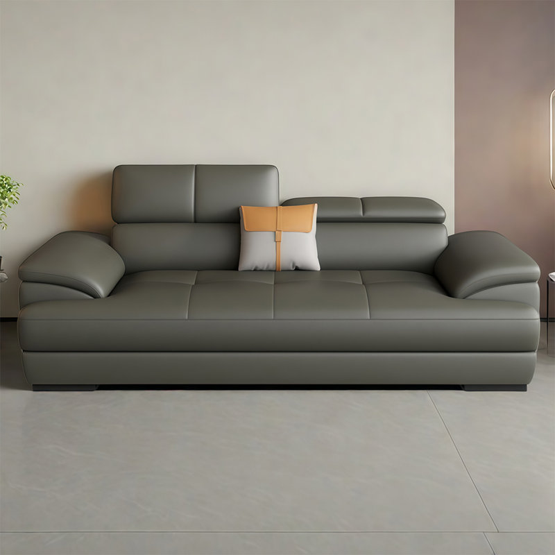 Nordic modern simple sofa, 2, 28" H x 80.31" W x 39.37" D