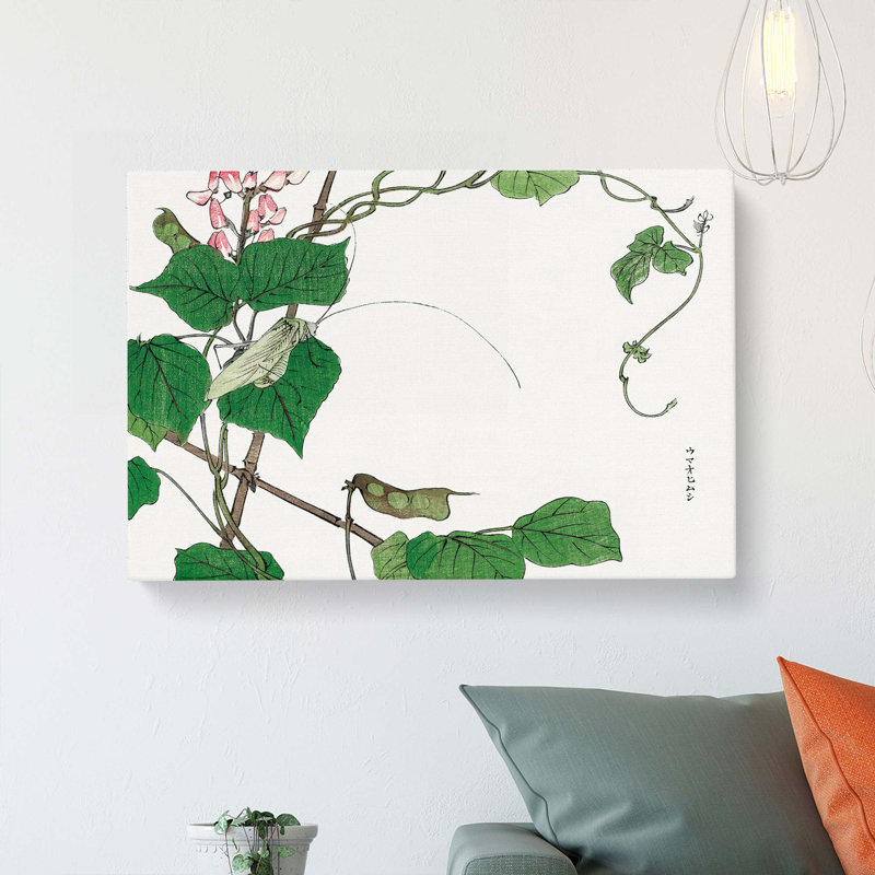 Grasshopper by Morimoto Toko - Wrapped Canvas, 35cm H x 50cm W x 3cm D
