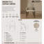 Fauteuil taupe en chenille et similicuir Belmont