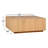 Taryn 42" Block Coffee Table-609388503