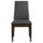 Ibo Upholstered Dining Side Chair Dark Walnut