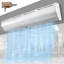 Rideau d'air commercial 59 po, 2 vitesses, certifié CE, volume d'air de 1113 pi³ / min