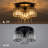 Tiarra 3-Light Crystal Flush Mount Lighting-63170349
