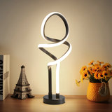 27'' Black Gold Indoor Tricolor Dimmable Desk Lamp