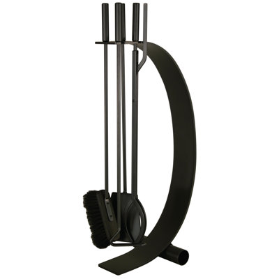 Steel Fireplace Tool Set