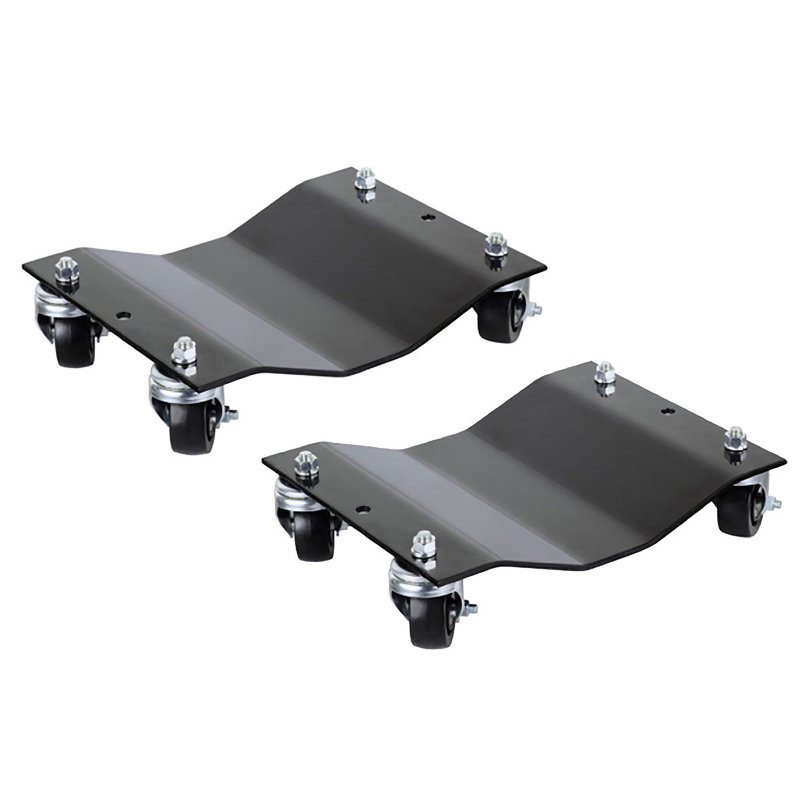 Deux patins à pneus de 12 pouces avec capacité de 3000 lb de Pentagon Tools - pour positionner des véhicules ou des bateaux