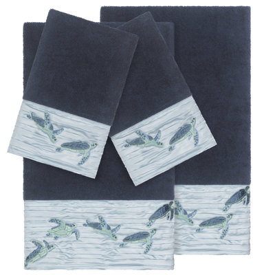 Mia 4 Piece Turkish Cotton Towel Set