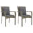  Garden Dining Set Grey
