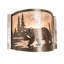 Bear At Lake 1 - Light Flush Mounted Sconce