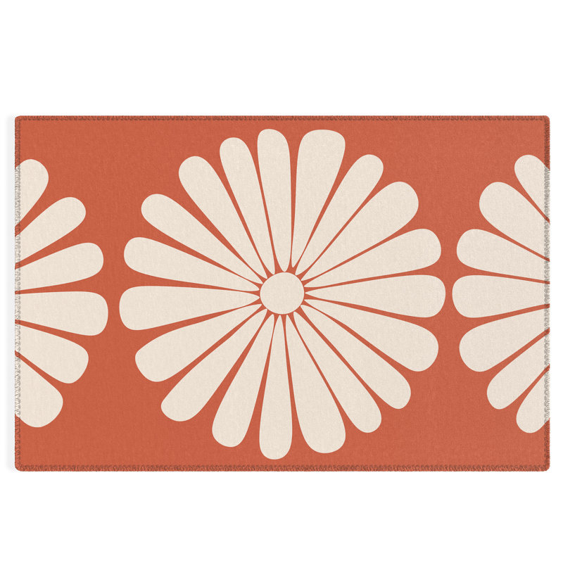 Tapis rectangulaire Katy avec envers antidérapant, Rectangle 5 pi x 7 pi