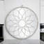 Potlatch Metal Circle Floor Mirror